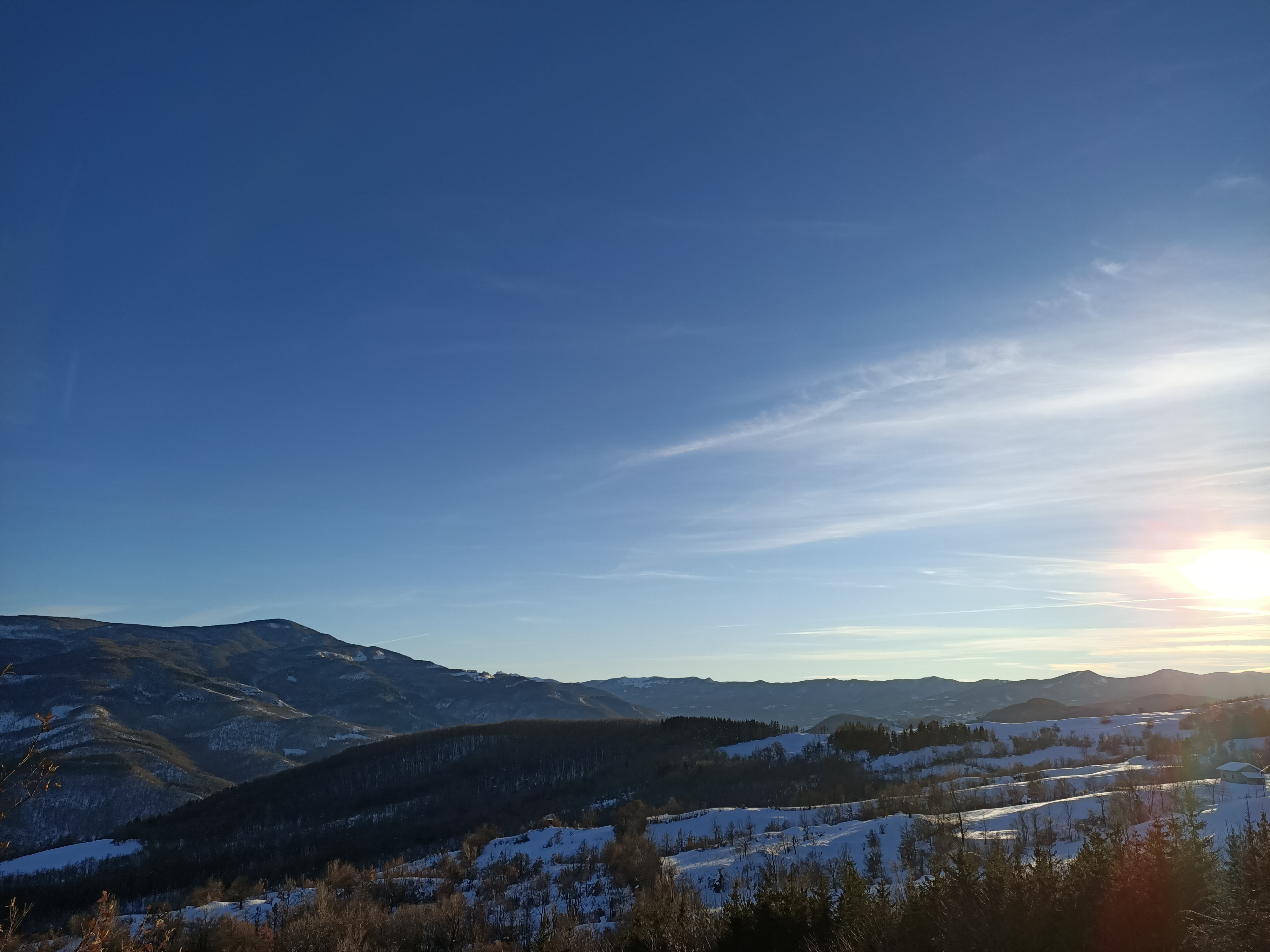 Panorama invernale